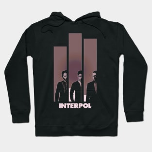 Interpol Red Design Hoodie